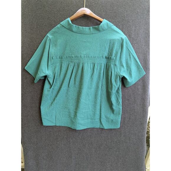 NWT $99 Womens Medium * ATHLETA * Green Echo Top - Picture 7 of 8